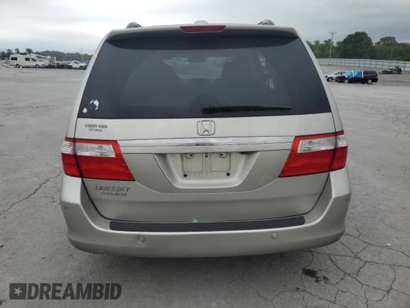 ✅ 2006 Honda Odyssey Touring • VIN: 5FNRL38876B098903 • Lot: 62753225. Listed on Copart with 232,501 mi. Free auction sales archive from the USA and detailed vehicle history report at DreamBid. Image 6.