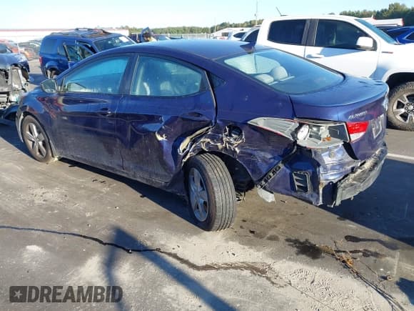 ✅ 2012 Hyundai Elantra GLS • VIN: 5NPDH4AE6CH085106 • Lot: 43452319. Listed on IAAI with 156,004 mi. Free auction sales archive from the USA and detailed vehicle history report at DreamBid. Image 3.