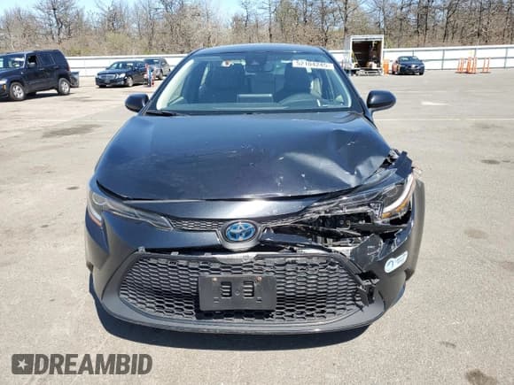 ✅ 2021 Toyota Corolla Hybrid LE • VIN: JTDEAMDE2MJ012750 • Лот: 52104245. Опубликован ранее на Copart с пробегом 38 498 миль. Бесплатный доступ к архиву аукционных продаж из США и подробный отчёт об истории автомобиля на DreamBid. Изображение 5.
