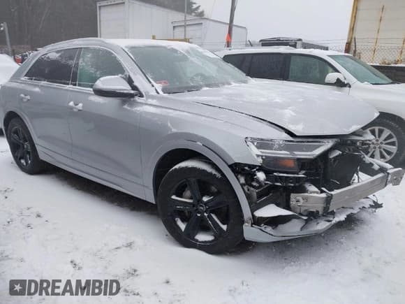 ✅ 2019 Audi Q8 Premium • VIN: WA1AVAF10KD011727 • Lot: 41486304. Wystawiony na IAAI z przebiegiem 71 916 mil. Bezpłatny archiwum sprzedaży aukcyjnych z USA i szczegółowy raport historii pojazdu na DreamBid. Zdjęcie 1.