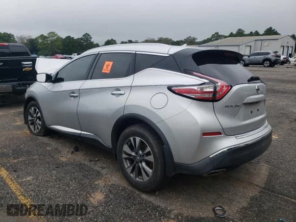 ✅ 2015 Nissan Murano S • VIN: 5N1AZ2MG0FN227421 • Lot: 66236515. Listed on Copart with 136,604 mi. Free auction sales archive from the USA and detailed vehicle history report at DreamBid. Image 2.