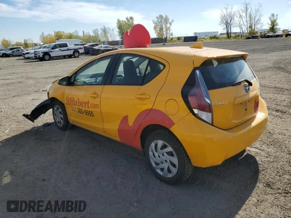 ✅ 2015 Toyota Prius One • VIN: JTDKDTB3XF1103936 • Lot: 85502805. Listed on Copart with Not provided. Free auction sales archive from the USA and detailed vehicle history report at DreamBid. Image 2.