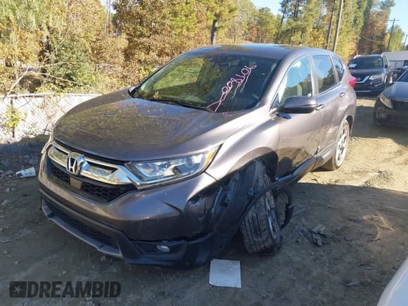 ✅ 2019 Honda CR-V EX-L • VIN: 5J6RW1H83KA008106 • Lot: 43597574. Listed on IAAI with 91,379 mi. Free auction sales archive from the USA and detailed vehicle history report at DreamBid. Image 2.