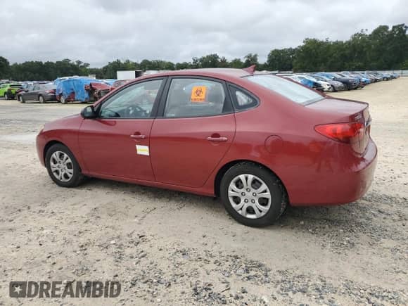 2010 Hyundai Elantra GLS z VIN KMHDU4ADXAU080993, wystawiony jako Copart lot #74888784 z przebiegiem Nie podano mil oraz Szkoda całkowita • Salvage title. Historia ofert i sprzedaży dostępna na DreamBid. Obrazek 2.