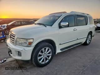 ✅ 2008 Infiniti QX56 • VIN: 5N3AA08C28N912193 • Lot: 81161955. Listed on Copart with 358,365 mi. Free auction sales archive from the USA and detailed vehicle history report at DreamBid. Image 1.