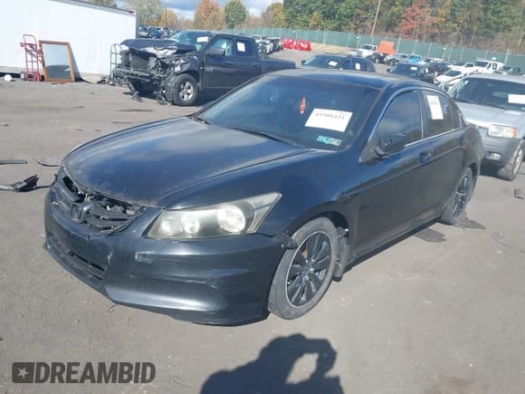 ✅ 2011 Honda Accord EX • VIN: 1HGCP2F70BA012611 • Lot: 43508421. Listed on IAAI with 181,344 mi. Free auction sales archive from the USA and detailed vehicle history report at DreamBid. Image 2.