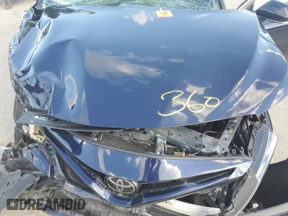 2022 Toyota Camry SE with VIN 4T1G11BK8NU055291, listed as a Copart auction lot 67457885 with Not provided miles and Non repairable. Bid and sale history available at DreamBid. Image 11.