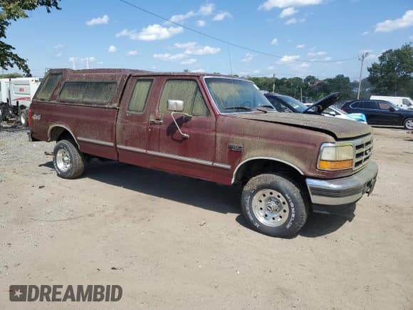 ✅ 1996 Ford F-150 • VIN: 1FTEX14N8TKA40297 • Lot: 71630905. Listed on Copart with 99,367 mi. Free auction sales archive from the USA and detailed vehicle history report at DreamBid. Image 4.