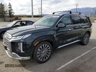 ✅ 2024 Hyundai Palisade Calligraphy • VIN: KM8R7DGE0RU646913 • Лот: 47434965. Опубликован ранее на Copart с пробегом 12 036 миль. Бесплатный доступ к архиву аукционных продаж из США и подробный отчёт об истории автомобиля на DreamBid. Изображение 1.