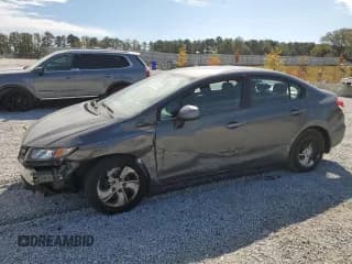 ✅ 2013 Honda Civic LX • VIN: 2HGFB2F59DH500857 • Lot: 82631065. Listed on Copart with Not provided. Free auction sales archive from the USA and detailed vehicle history report at DreamBid. Image 1.