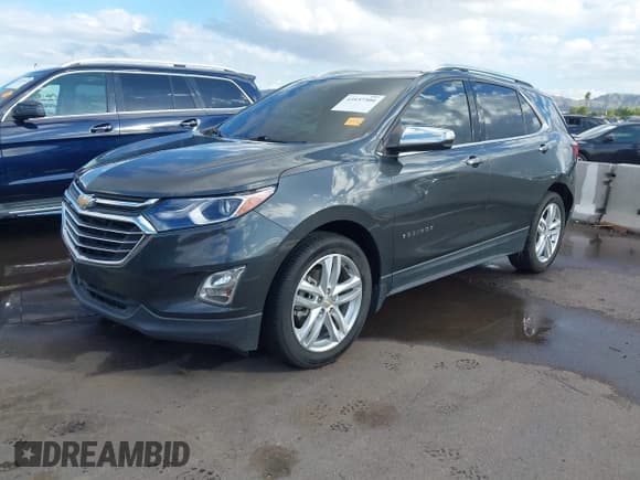 ✅ 2020 Chevrolet Equinox Premier • VIN: 2GNAXPEX6L6274952 • Лот: 43437304. Опубликован ранее на IAAI с пробегом 99 685 миль. Бесплатный доступ к архиву аукционных продаж из США и подробный отчёт об истории автомобиля на DreamBid. Изображение 2.