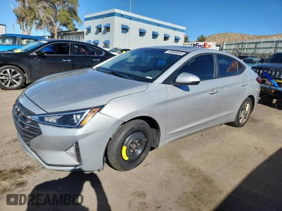 2019 Hyundai Elantra SEL with VIN 5NPD84LF2KH446870, listed as a Copart auction lot 90880045 with 126,414 mi miles and Clean title. Bid and sale history available at DreamBid. Image 1.