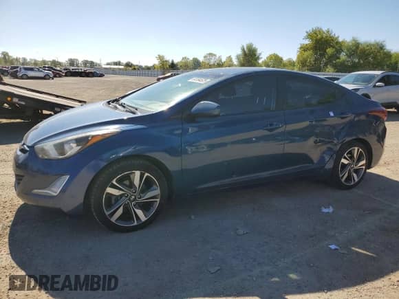 2016 Hyundai Elantra Sport with VIN KMHDH4AH9GU482908, listed as a Copart auction lot 84184525 with 194,492 mi miles and Clean title. Bid and sale history available at DreamBid. Image 1.