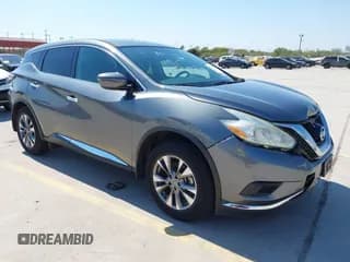 ✅ 2017 Nissan Murano S • VIN: 5N1AZ2MG4HN190621 • Lot: 43352258. Listed on IAAI with 127,924 mi. Free auction sales archive from the USA and detailed vehicle history report at DreamBid. Image 1.