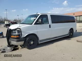 ✅ 2013 Chevrolet Express Passenger LT • VIN: 1GAZG1FG3D1134751 • Lot: 53728385. Listed on Copart with 188,247 mi. Free auction sales archive from the USA and detailed vehicle history report at DreamBid. Image 1.