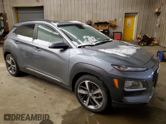 ✅ 2021 Hyundai Kona Limited • VIN: KM8K3CA54MU670785 • Lot: 42510014. Listed on Copart with 33,855 mi. Free auction sales archive from the USA and detailed vehicle history report at DreamBid. Image 4.