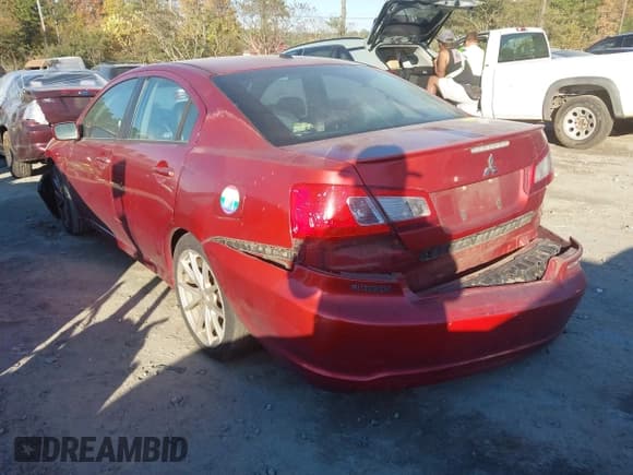 ✅ 2011 Mitsubishi Galant ES • VIN: 4A32B3FFXBE017813 • Lot: 43612747. Listed on IAAI with 199,721 mi. Free auction sales archive from the USA and detailed vehicle history report at DreamBid. Image 3.