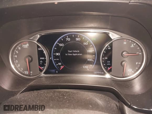 ✅ 2020 Chevrolet Blazer RS • VIN: 3GNKBKRS5LS702645 • Lot: 42589833. Listed on IAAI with 58,994 mi. Free auction sales archive from the USA and detailed vehicle history report at DreamBid. Image 7.