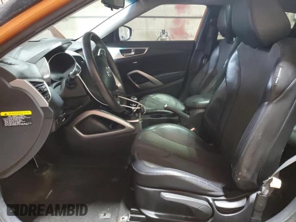 ✅ 2012 Hyundai Veloster w/Gray Int • VIN: KMHTC6AD4CU023265 • Lot: 54959585. Listed on Copart with 130,115 mi. Free auction sales archive from the USA and detailed vehicle history report at DreamBid. Image 7.