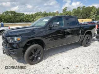2023 Ram 1500 Big Horn with VIN 1C6RREFT3PN664566, listed as a Copart auction lot 85863475 with Not provided miles and Salvage title. Bid and sale history available at DreamBid. Image 1.