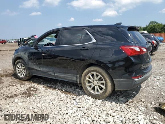2020 Chevrolet Equinox LT z VIN 2GNAXKEV9L6108751, wystawiony jako Copart lot #68470475 z przebiegiem 56 988 mil mil oraz Szkoda całkowita • Salvage title. Historia ofert i sprzedaży dostępna na DreamBid. Obrazek 2.