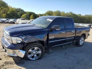 2015 Ram 1500 SLT with VIN 1C6RR7GG8FS627056, listed as a Copart auction lot 76805114 with 131,307 mi miles and Salvage title. Bid and sale history available at DreamBid. Image 1.