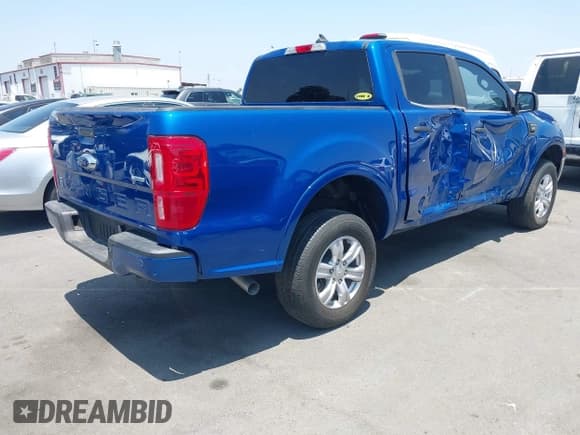 ✅ 2019 Ford Ranger Lariat • VIN: 1FTER4EH2KLB03083 • Lot: 42476408. Listed on IAAI with 3,810 mi. Free auction sales archive from the USA and detailed vehicle history report at DreamBid. Image 4.