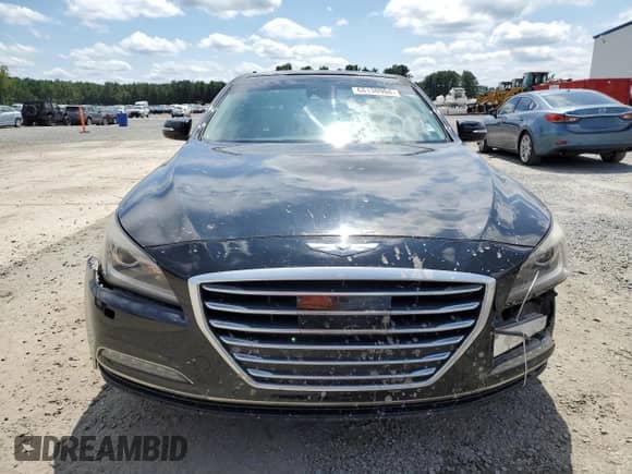 2016 Hyundai Genesis 3.8L z VIN KMHGN4JE6GU108638, wystawiony jako Copart lot #68130904 z przebiegiem 107 961 mil mil oraz Szkoda całkowita • Salvage title. Historia ofert i sprzedaży dostępna na DreamBid. Obrazek 5.