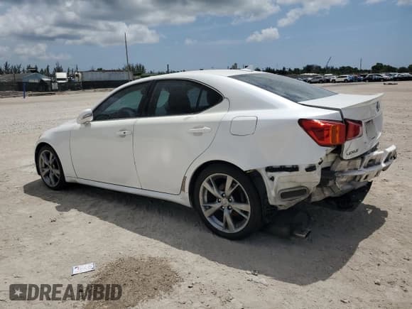 ✅ 2010 Lexus IS 250 • VIN: JTHBF5C20A5126928 • Lot: 59798735. Wystawiony na Copart z przebiegiem 253 573 mil. Bezpłatny archiwum sprzedaży aukcyjnych z USA i szczegółowy raport historii pojazdu na DreamBid. Zdjęcie 2.