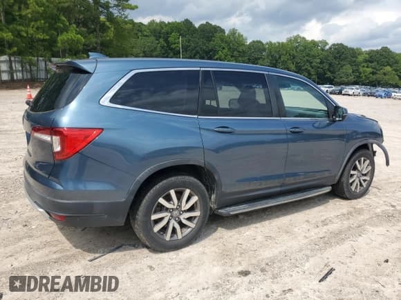 ✅ 2019 Honda Pilot EX-L • VIN: 5FNYF5H41KB006237 • Lot: 66867194. Listed on Copart with 76,970 mi. Free auction sales archive from the USA and detailed vehicle history report at DreamBid. Image 3.