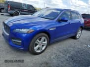 ✅ 2018 Jaguar F-Pace 20d R-Sport • VIN: SADCL2FN3JA260377 • Lot: 46906695. Listed on Copart with 65,339 mi. Free auction sales archive from the USA and detailed vehicle history report at DreamBid. Image 1.