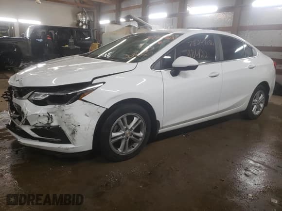✅ 2016 Chevrolet Cruze LT • VIN: 1G1BE5SM4G7308550 • Lot: 71241092. Listed on Copart with 98,422 mi. Free auction sales archive from the USA and detailed vehicle history report at DreamBid. Image 1.