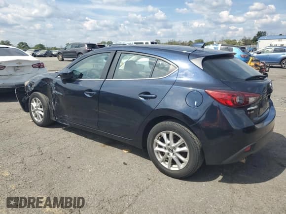 ✅ 2015 Mazda 3 i Grand Touring • VIN: JM1BM1M74F1241301 • Lot: 80526605. Listed on Copart with 55,375 mi. Free auction sales archive from the USA and detailed vehicle history report at DreamBid. Image 2.