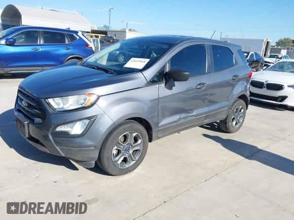 ✅ 2019 Ford EcoSport S • VIN: MAJ3S2FE9KC290915 • Лот: 43643018. Опубликован ранее на IAAI с пробегом 75 732 миль. Бесплатный доступ к архиву аукционных продаж из США и подробный отчёт об истории автомобиля на DreamBid. Изображение 2.