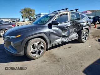 2024 Hyundai Tucson SEL with VIN 5NMJF3DE4RH360007, listed as a Copart auction lot 89502435 with 17,503 mi miles and Salvage title. Bid and sale history available at DreamBid. Image 1.