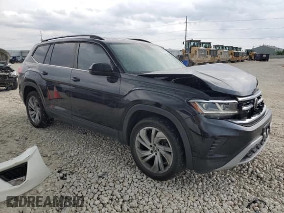 ✅ 2021 Volkswagen Atlas SE • VIN: 1V2KR2CA1MC502145 • Лот: 55302015. Опубликован ранее на Copart с пробегом 90 845 миль. Бесплатный доступ к архиву аукционных продаж из США и подробный отчёт об истории автомобиля на DreamBid. Изображение 4.