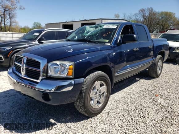 ✅ 2005 Dodge Dakota Laramie • VIN: 1D7HW58N35S158901 • Lot: 50382724. Listed on Copart with 188,113 mi miles. Access the free auction sales archive from the USA and view a detailed vehicle history report at DreamBid. Image 1.