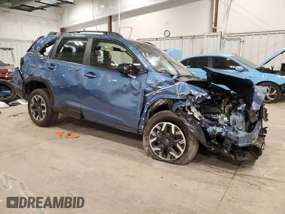 ✅ 2025 Subaru Forester • VIN: JF2SLDAC4SH442110 • Lot: 76196724. Listed on Copart with Not provided. Free auction sales archive from the USA and detailed vehicle history report at DreamBid. Image 4.