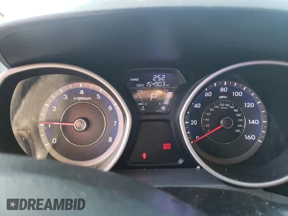 ✅ 2013 Hyundai Elantra GLS • VIN: KMHDH4AE8DU602182 • Lot: 84993925. Listed on Copart with 154,903 mi. Free auction sales archive from the USA and detailed vehicle history report at DreamBid. Image 9.