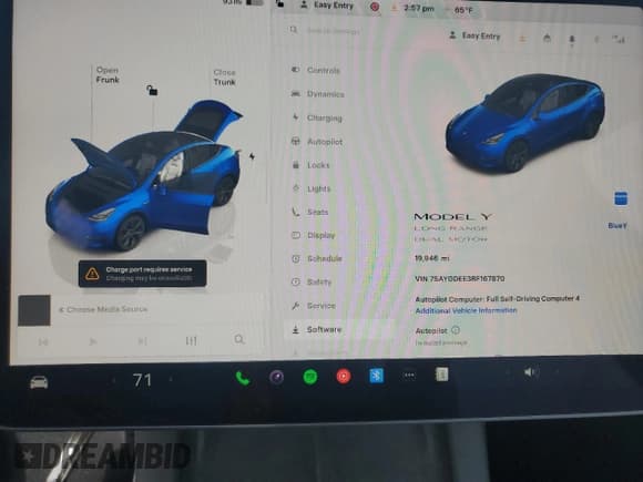 ✅ 2024 Tesla Model Y Long Range • VIN: 7SAYGDEE3RF167870 • Lot: 90986045. Wystawiony na Copart z przebiegiem 19 946 mil. Bezpłatny archiwum sprzedaży aukcyjnych z USA i szczegółowy raport historii pojazdu na DreamBid. Zdjęcie 9.