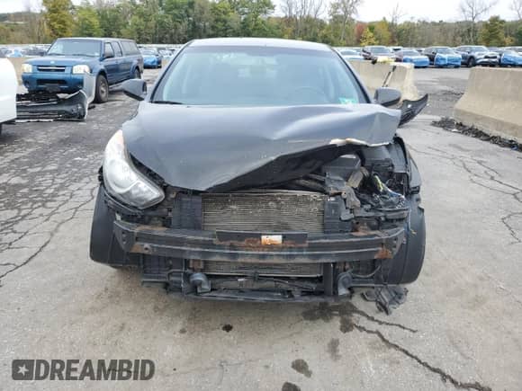 2012 Hyundai Elantra Limited with VIN KMHDH4AE1CU185793, listed as a Copart auction lot 85709425 with 150,695 mi miles and Salvage title. Bid and sale history available at DreamBid. Image 5.