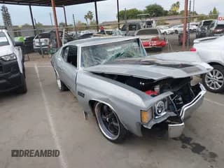 ✅ 1972 Chevrolet Malibu • VIN: 00001D37F21581744 • Lot: 43434100. Listed on IAAI with Not provided. Free auction sales archive from the USA and detailed vehicle history report at DreamBid. Image 1.
