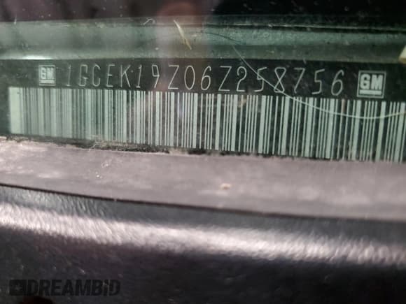 ✅ 2006 Chevrolet Silverado 1500 LT1 • VIN: 1GCEK19Z06Z258756 • Лот: 78440654. Опубликован ранее на Copart с пробегом Не указан. Бесплатный доступ к архиву аукционных продаж из США и подробный отчёт об истории автомобиля на DreamBid. Изображение 13.