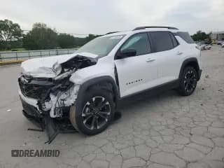 ✅ 2025 Chevrolet Equinox AWD RS • VIN: 3GNAXTEG5SL214390 • Lot: 57106575. Wystawiony na Copart z przebiegiem 5 775 mil. Bezpłatny archiwum sprzedaży aukcyjnych z USA i szczegółowy raport historii pojazdu na DreamBid. Zdjęcie 1.
