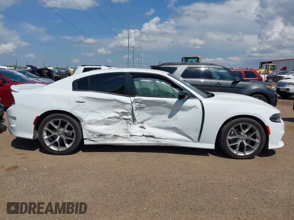 2023 Dodge Charger GT with VIN 2C3CDXHG8PH651303, listed as a IAAI auction lot 43044591 with 16,018 mi miles and . Bid and sale history available at DreamBid. Image 13.