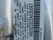 ✅ 2002 Honda Accord EX • VIN: 1HGCG22522A035067 • Lot: 91410045. Listed on Copart with 117,061 mi. Free auction sales archive from the USA and detailed vehicle history report at DreamBid. Image 13.