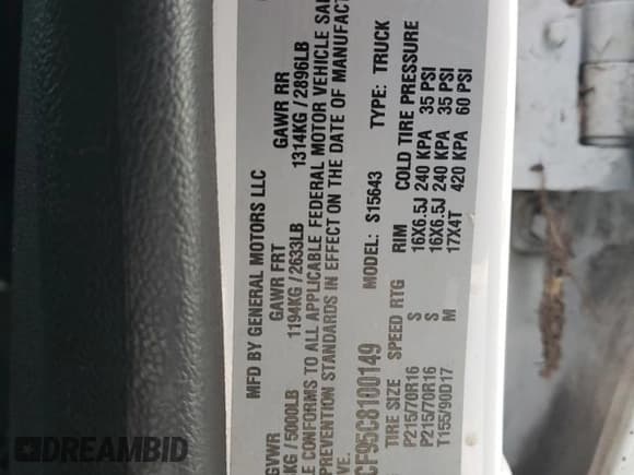 ✅ 2012 Chevrolet Colorado 1LT • VIN: 1GCDSCF95C8100149 • Лот: 75871444. Опубликован ранее на Copart с пробегом Не указан. Бесплатный доступ к архиву аукционных продаж из США и подробный отчёт об истории автомобиля на DreamBid. Изображение 13.