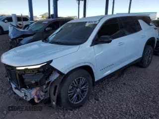 ✅ 2024 Chevrolet Traverse FWD LS • VIN: 1GNEREKS2RJ244917 • Lot: 90694785. Listed on Copart with 21,456 mi. Free auction sales archive from the USA and detailed vehicle history report at DreamBid. Image 1.