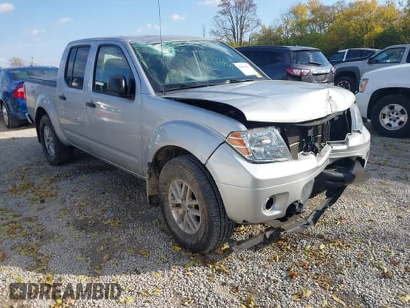 ✅ 2021 Nissan Frontier SV • VIN: 1N6ED0EB0MN718576 • Lot: 43614477. Listed on IAAI with 51,567 mi. Free auction sales archive from the USA and detailed vehicle history report at DreamBid. Image 1.