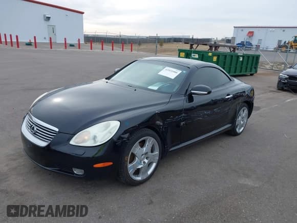 ✅ 2002 Lexus SC 430 • VIN: JTHFN48Y120003925 • Lot: 41921006. Listed on IAAI with 157,235 mi. Free auction sales archive from the USA and detailed vehicle history report at DreamBid. Image 2.
